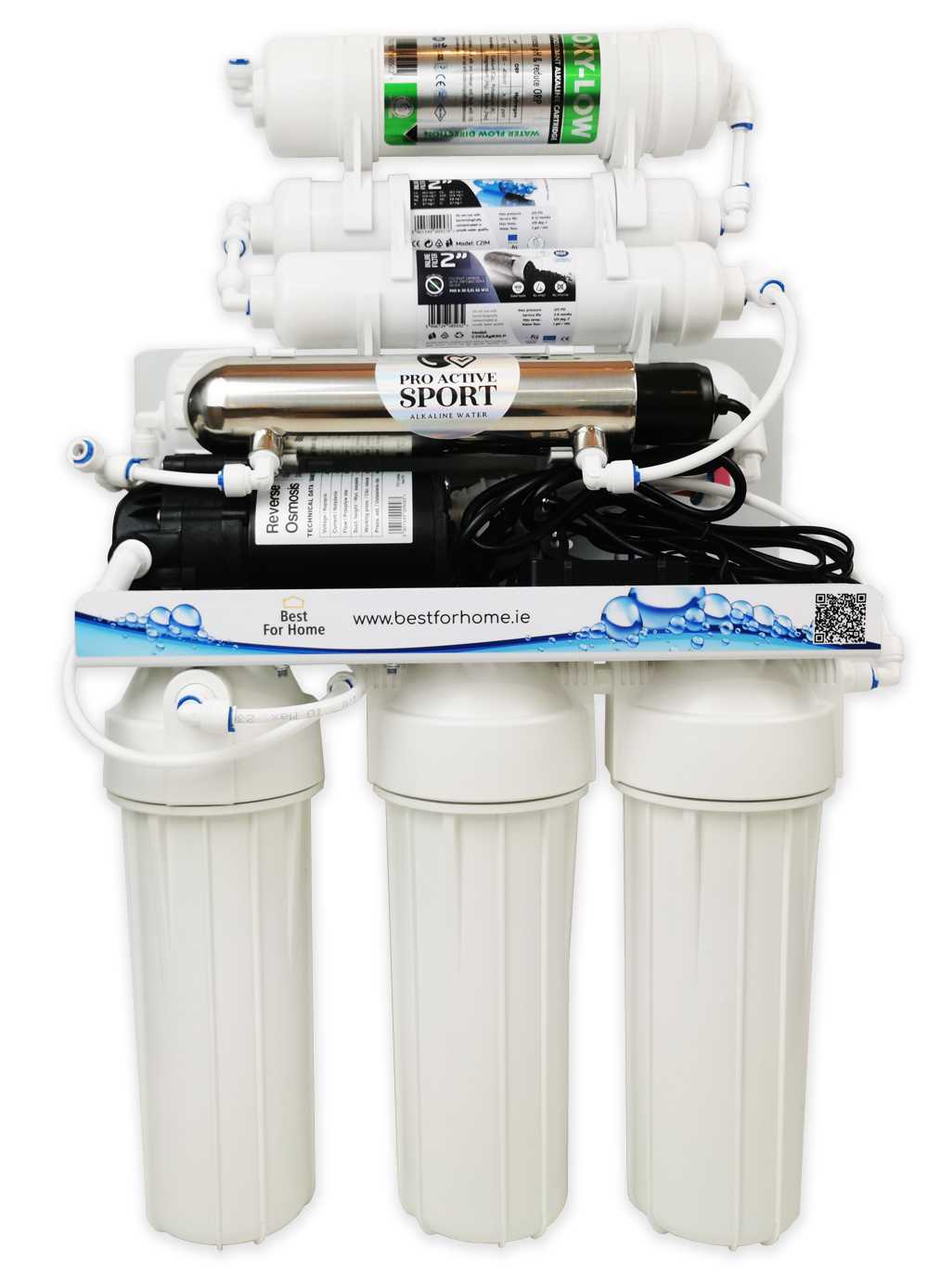 Water Filter Reverse Osmosis System undersink brita cartridge drinking water RO7 UV lamp RO8 PRO